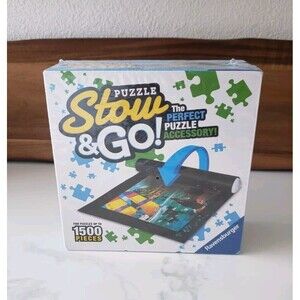 Puzzle Stow and Go Storage System Roll Up Mat 46”X26” Ravensburger